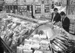 全國(guó)食用農(nóng)產(chǎn)品價(jià)格連續(xù)七周回落(圖)