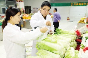 南開菜市場試點 讓百姓吃得放心