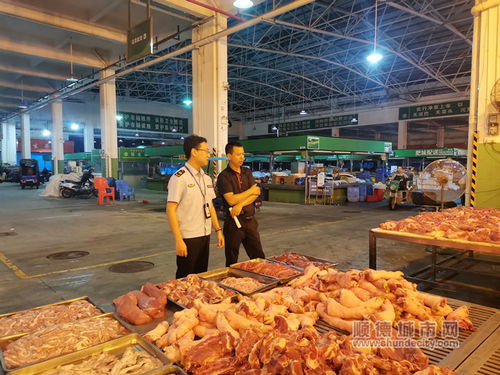 容桂 凌晨出擊 規(guī)范食用農產品集散交易